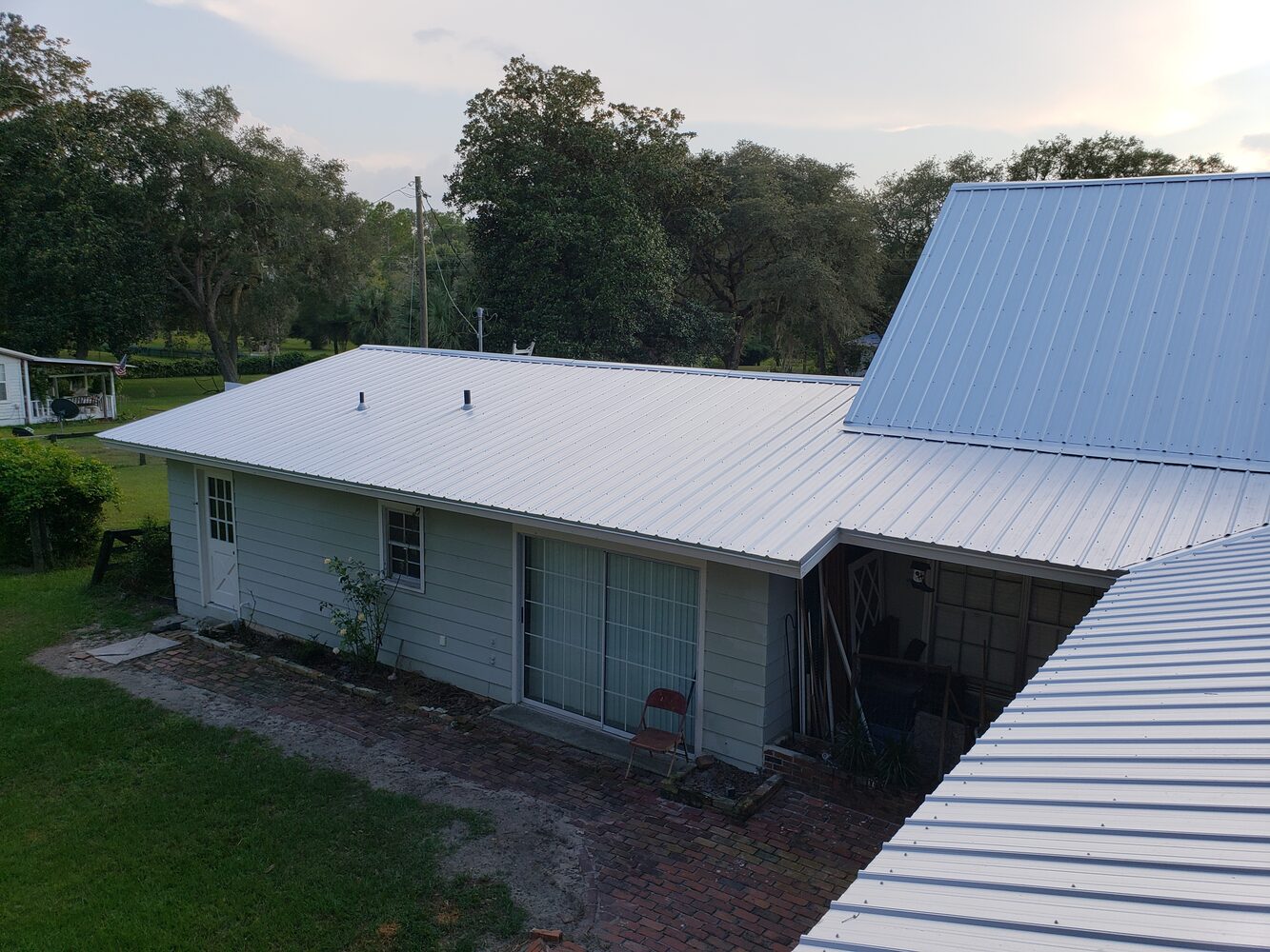 Shingle to Metal Roof